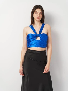 Футболка жіноча Zara 3485/589 S Синя (03485589420024)