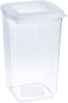 Контейнер для сыпучих продуктов Excellent Houseware прозрачный 1.3 л (8720573137027)