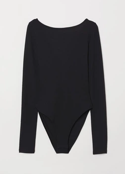 Боди H&M 34 Черный (HM-0721493-8-Black)