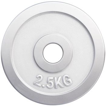 Obciążenie Gorilla Sports chromowane 30 mm 2.5 kg (4260200840608)