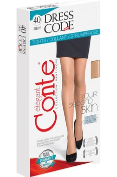 Колготки, 40 den Conte Elegant 4(L) Бежевий (Beige) (105521)