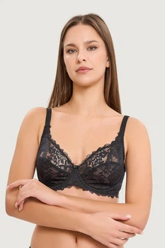 Бюстгальтер з м'якою чашкою Lormar 70C Чорний (Nero) (85155)
