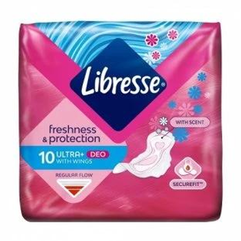 Прокладки Libresse Ultra Normal Freshness and Protection with wings 10 шт.