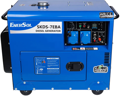 Генератор дизельный EnerSol SKDS-7EBA 6/6.5 кВт