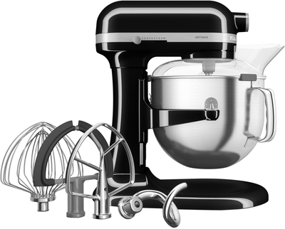 Robot kuchenny KitchenAid Artisan 5KSM70SHXEOB z podnoszoną misą, czarny