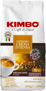 Кава в зернах Kimbo Crema Intensa 1 кг (8002200140687)