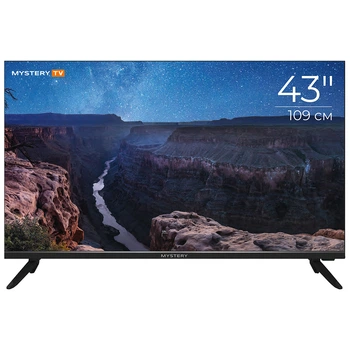 Smart-телевизор 43 дюйма Full HD Android 11, Wi-Fi, Bluetooth, черный