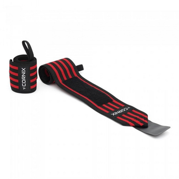 Бинти для зап'ясть Wrist Wraps Cornix XR-0195 Black/Red