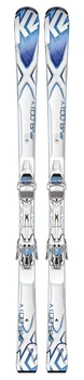 Лижі гірські комплект K2 AMP VELOCITY M3 11+M3 11.0 TC 165см White/blue (1040107.140.1+1041321.140.1)