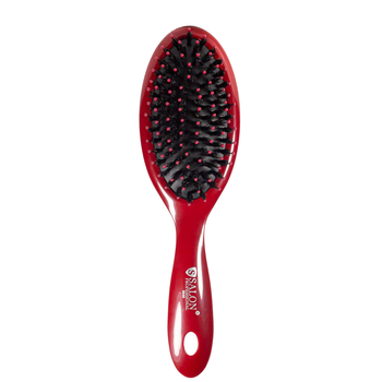 Расчёска для волос массажная Salon Professional Бордовая