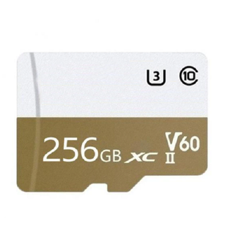 Micro sd карта памяти флешка флеш-карта 256 ГБ Seuno зеленая (GS829)