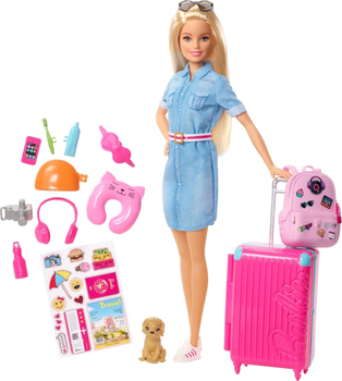 Набір Barbie Подорож (FWV25) (0887961683820)