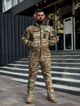 Костюм Софтшел Мультикам на флісі L розмір SoftShell Multicam