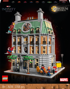 Zestaw klockow LEGO Super Heroes Sanctum Sanctorum 2708 elementow (76218) (955555907193567) - Outlet