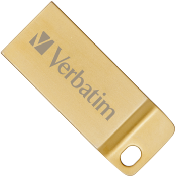 Флеш память USB Verbatim Metal Executive 32GB USB 3.2 Gen1 Gold (99105)