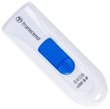 Флеш память USB Transcend JetFlash 790 64GB USB 3.1 Gen1 White (TS64GJF790W)