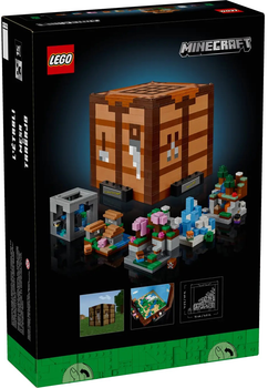 Zestaw klockow LEGO Minecraft Stol warsztatowy 1195 elementow (21265) (955555907597452) - Outlet