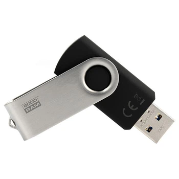 Флеш-накопитель GoodRam USB3.0 64GB Twister Black (UTS3-0640K0R11)