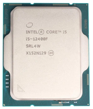 Процессор Intel Core i5 12400F (BX8071512400F) (Socket 1700, 12T, 4.4 ГГц, Box) Б/у