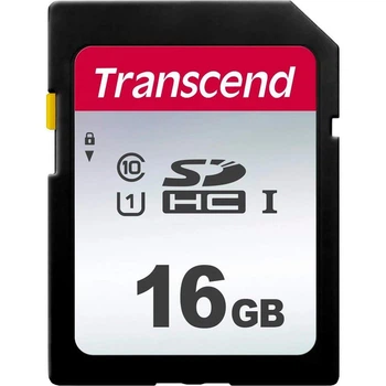 Карта памяти Transcend 16GB SDHC UHS-I Class 10 300S (TS16GSDC300S)