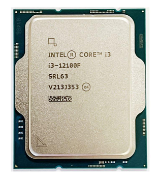 Процесор Intel Core i3 12100F (BX8071512100F) (s1700, 8T, 4.3 ГГц)
