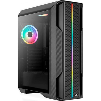 Корпус Aerocool Splinter Duo-G-BK-v1 Black (ACCM-PB26033.11) Без БП