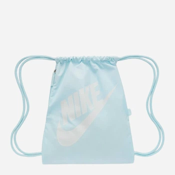 Рюкзак спортивный 13 л вмещает формат А4 Nike Nk Heritage Drawstring DC4245-476 Голубой (197599107804)