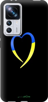 Чохол на Xiaomi 12T Pro Жовто-блакитне серце "885b-2869"
