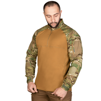 Бойова сорочка CM Raid Twill/CoolPass Pique Multicam/Койот (7047), XXL