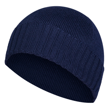 Шапка Watch Cap Merino Темно-синя (6703)