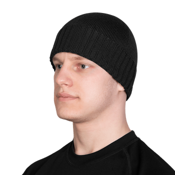 Шапка Watch Cap Merino Чорна (6702)