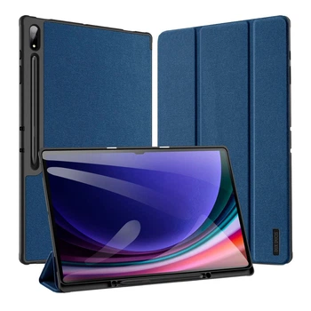 Чехол - книжка Dux Ducis Domo для Samsung Galaxy Tab S10 Ultra / S9 Ultra / S8 Ultra with S Pen Holder blue