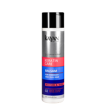 Бальзам для поврежденных и тусклых волос Kayan Professional Keratin Care Balsam с кератином