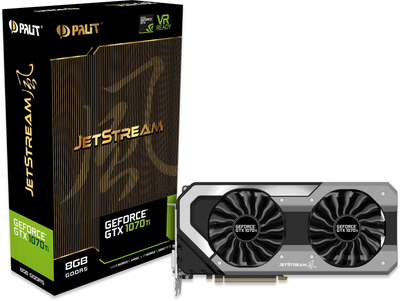 Відеокарта Palit GeForce GTX 1070 Ti JetStream