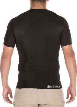 Футболка тактична 5.11 Tactical Tight Crew Short Sleeve Shirt 40005 L Black (2000000146720)