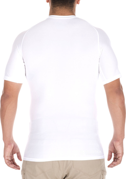 Футболка тактична 5.11 Tactical Tight Crew Short Sleeve Shirt 40005 S White (2000000146645)