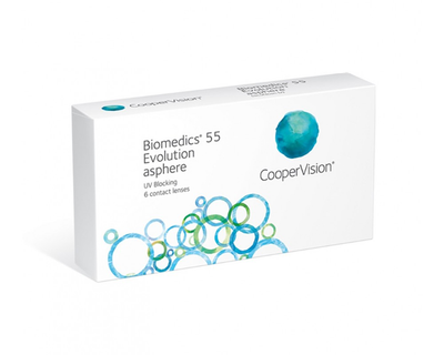 Контактні лінзи ClearLux Biomedics 55 Evolution - -5,75