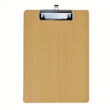 Планшет деревянный с металлическим прижимом A4 Home ST00257