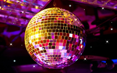 Dekoracja wisząca PartyDeco Kula Disco 30 cm (5904555042087)