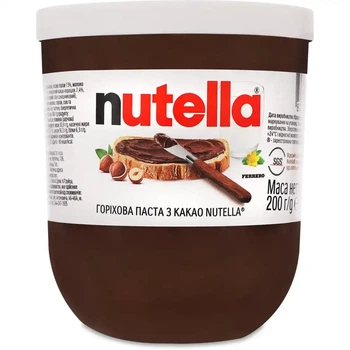 Горіхова паста з какао Nutella 200 г