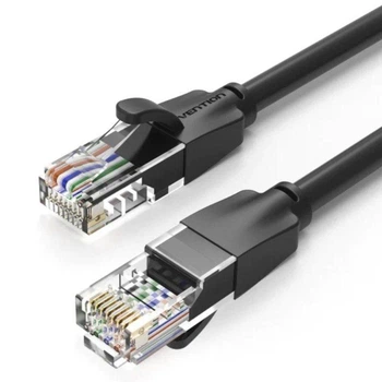 Патч-корд Vention Cat.6 UTP Patch Cable 10m Black (IBEBL)