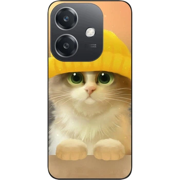Силиконовый чехол SMTT для OPPO A3 4G с картинкой Котенок