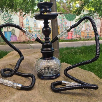Кальян Hookah Jamil Black высотой 30 см на 2 персоны