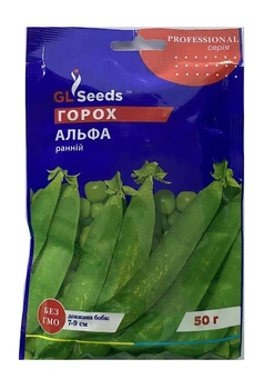 Насіння Горох Альфа 50г, GL Seeds