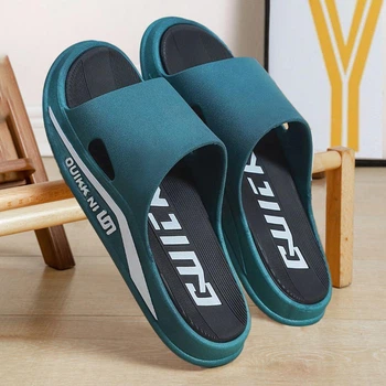 Шлепанцы спортивные женские Quick 21, green/black, 40/41 (23,5 см)