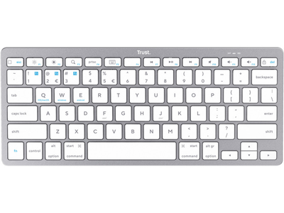 Клавіатура Trust Basics BT White (25486)