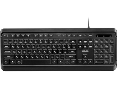 Клавіатура 2E KS120 USB Black (2е-KS120UB_UA)
