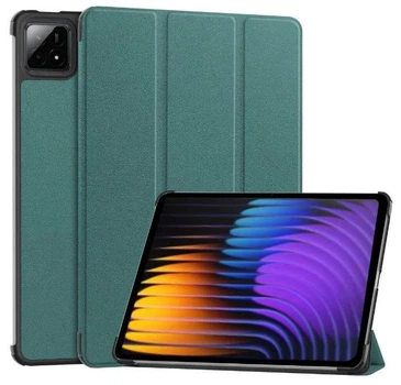 Чехол Smart Case на POCO Pad X1 (11.2") / чехол для планшета с функцией подставки / зеленый