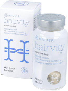 Suplement diety Halier Hairvity dla kobiet na wypadanie i porost włosów 60 kapsułek (5903240550036)