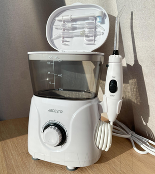 Іригатор стаціонарний Ardesto OI-MD600W 600 мл 8 насадок